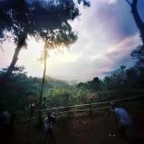Sunrise Nirwana Borobudur 15 Oktober 2012 Jam 06:15 wib Pinhole Camera Kodak ektacolor 120mm